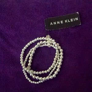 Silver Anne Klein bracelet